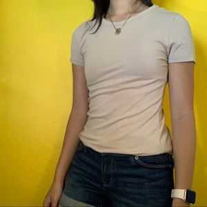 H&M Cotton Tee (Pink)